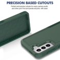 thumbnail image 2 of For Samsung Galaxy S21 5G S21 4G Case 2-in-1 PC TPU Shockproof Phone Cover - Black, 2 of 5