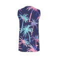 thumbnail image 5 of Snorda Débardeurs pour Femmes Grande Taille Mode Féminine Décontractée Été Imprimé Sans Manches Col Rond Haut Blouse Débardeur P-5TG, 5 of 5