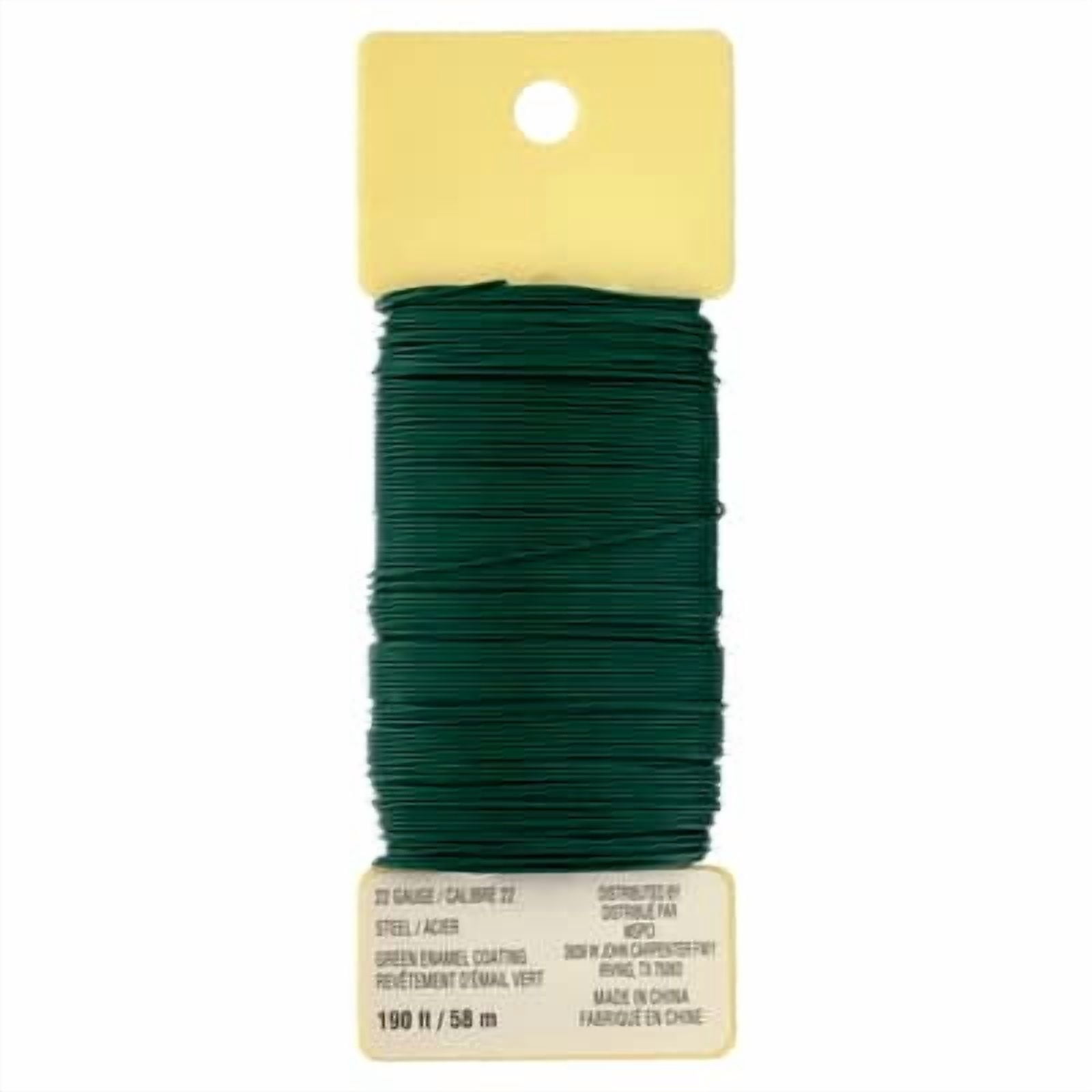 24 Pack: 22 Gauge Green Floral Wire by Ashland