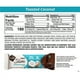 thumbnail image 4 of Nugo Slim Chocolate oscuro con coco tostado, 16 g de proteína vegana, 3 g de azúcar, 7 g de fibra, bajo en carbohidratos netos, apto para ceto, sin gluten, 24 unidades, 4 of 5