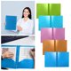 thumbnail image 3 of Two Pocket File Folder Three Hole Punch Prong Fasteners Colored Plastic Folders with Pockets Poly Folders for & Durable Heavy Duty File Folders, 3 of 3