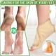 thumbnail image 4 of CHAO Paquete de aceite de ricino Sqclv para tobillo, tobillero reutilizable, ajustable, de franela acrílica, compresa de aceite de ricino para mujer, soporte de tobillo, fascitis plantar, alivio, 4 of 5