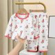 thumbnail image 2 of Odeerbi 6M-12Y Niños Niñas Pijamas de Verano de Algodón de Manga Larga Conjunto de Pantalones de Impresión Suave Ropa de Dormir Ligero Transpirable Conjunto de Pijama, 2 of 4