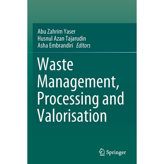 Waste Management, Processing and Valorisation, (Paperback)