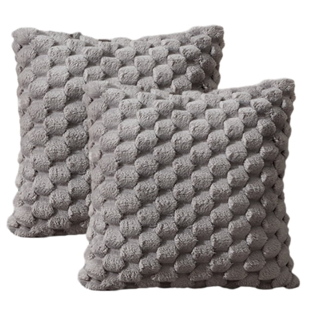 Fundas de almohada suaves y esponjosas para sofá Boho, 18.0 x 18.0 in, paquete de 2 (18.0 x 18.0 in (paquete de 2))