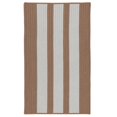 thumbnail image 1 of Colonial Mills Rug EV47R096X120S Everglades Vertical Stripe Braided Area Rug  Mocha - 8 x 10 ft., 1 of 1
