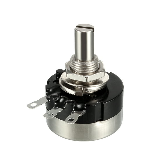 250K Ohm Variable Resistors Single Turn Rotary Carbon  Potentiometer