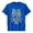 A1-Blue1815, variant on Celtic Wolf Print T Shirt for Men Short Sleeve Crew Neck Casual Tops