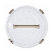 Better Homes & Gardens Round Cake Carrier with Clear Plastic Cover, 13 Diameter, Dishwasher Safe, Best Used for Leftover Storage and Party Transportation