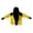 Yellow, variant on Mini Down Jacket Keychain Fabric Zippered Key Chain Cool Funny Key Jacket Gift Men Women Fashion Accessory