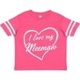 thumbnail image 3 of Inktastic I Love My Meemaw in White Chalk Heart Boys or Girls Toddler T-Shirt, 3 of 5