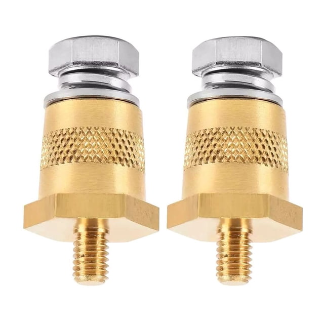 SUTENGDA Universal Battery Post Adapters for Cars Brass Material Suitable for Various Battery Terminals