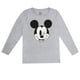 thumbnail image 3 of Disney - Set de Pijama Largo de Mickey Mouse Guiño para Mujer (Gris, Negro, Blanco), 3 of 5