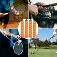 thumbnail image 5 of Grip de raqueta de tenis y bádminton, agarre de toalla de algodón, cinta antideslizante para el sudor, pegamento para manos, 5 of 5