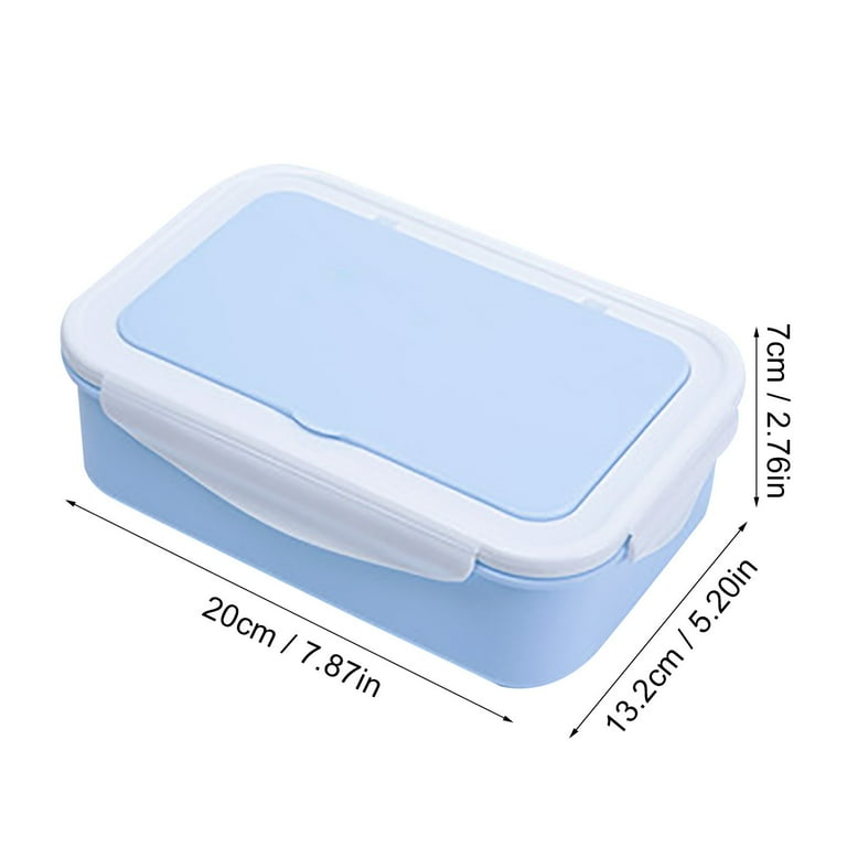 Pianpianzi Press And Seal Container Airtight Food Storage Containers for  Cookies Chip Containers Storage Heating Special Lunch Box Japanese-Style