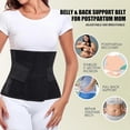 thumbnail image 5 of Abdominal Binder, Postpartum Belly Band With Lightweight Fabric And Breathable Material, Double Pull Mechanism Ensures Secure Compression For Women's, 5 of 5