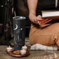thumbnail image 5 of Cat Tumbler,Goth Tumbler,Halloween Gifts for Women,Cat Mug,Black Cat Mug,Cute Cat Stuff,Witchy Gifts for Women,Black Cat Gifts,Goth Gifts,Cat Cup,Cat Coffee Mug-20 OZ Black Tumbler with Straw and Lid, 5 of 6