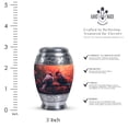 thumbnail image 2 of Cardinal Birds Cremation Urns For Men Ashes, Small Urns For Human Ashes, Burial Urns For Adult Human Ashes, Decorative Urns For Mom Ashes, Memorial Urns For Human Ashes, Metal Urn 3inch,1pcs, 2 of 5