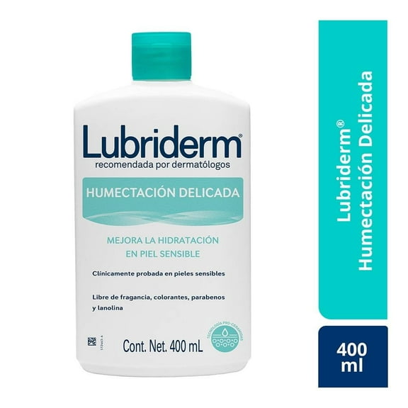 Crema Corporal Lubriderm humectación delicada 400 ml