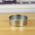 BFSAUHA Stainless Steel Flour Sieve Fine Mesh Sieve 304 Stainless Steel Flour Sieve Baking