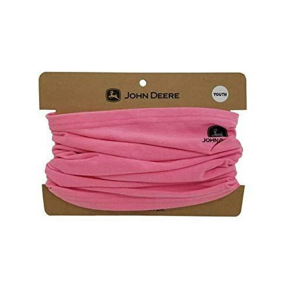 John Deere Youth Hot Pink Neck Gaiter/Face Mask - LP76928