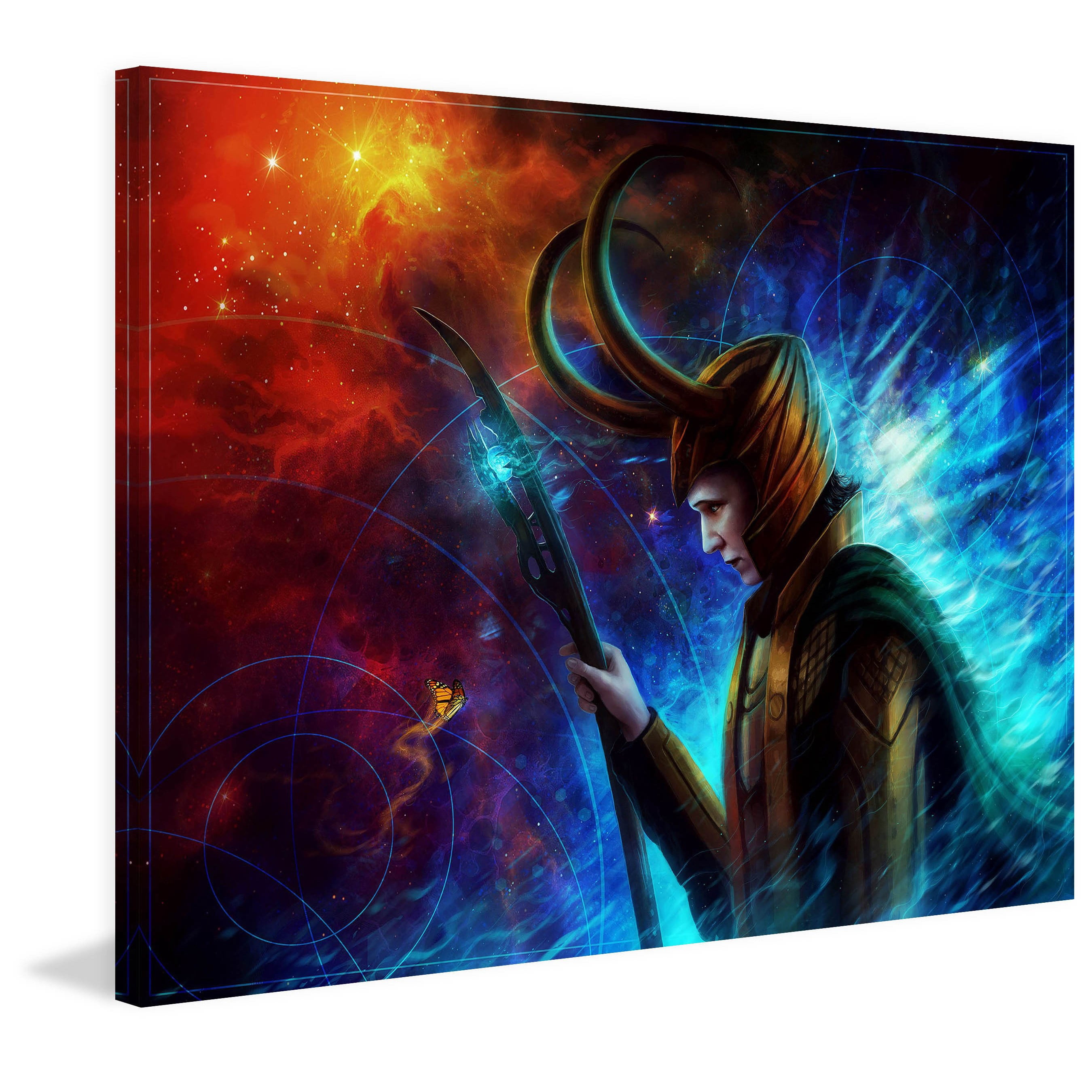 Marmont Hill "Loki" Painting Print on Canvas