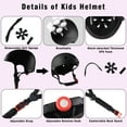 thumbnail image 5 of Kids Bike Helmet Set Toddler Helmet for Ages 2-8 Boys Girls with Sports Protective Gear Set, 5 of 8