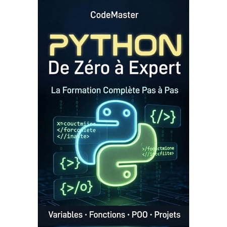 Python: De Z&Atilde;&copy;ro &Atilde; Expert: La Formation Compl&Atilde;&uml;te pour Apprendre &Atilde; Programmer Pas &Atilde; Pas (Paperback)