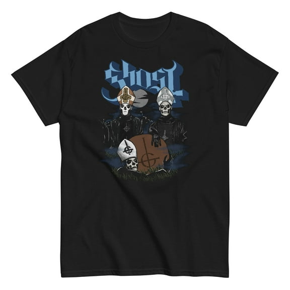 Ghost - Midnight Unisex T-Shirt - Black - Small