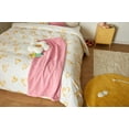 thumbnail image 2 of Bouclair Pink Kyra Plush Throw, 2 of 7