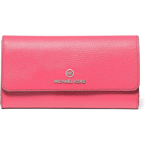 Michael Kors Jet Set Charm Large Trifold Wallet, Geranium