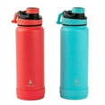thumbnail image 7 of Manna Double-Wall Vacuum Insulated Stainless Steel Convoy 32oz Water Bottles 2pc, 7 of 7