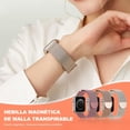 thumbnail image 3 of Correa Magnética Apple Watch Acero Inoxidable Milanese Loop para iWatch Ultra Series 10-1 SE, Paquet, 3 of 7