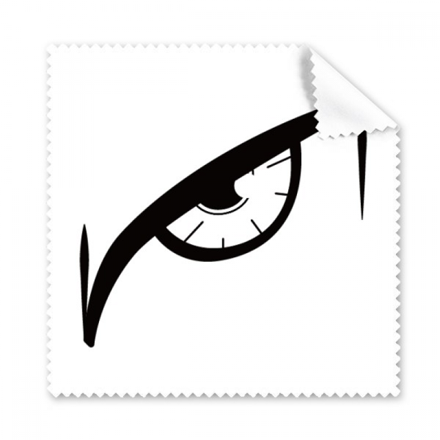 black vector eye decoration pattern cleaning cloth ph screen glasses cleaner 5pcs