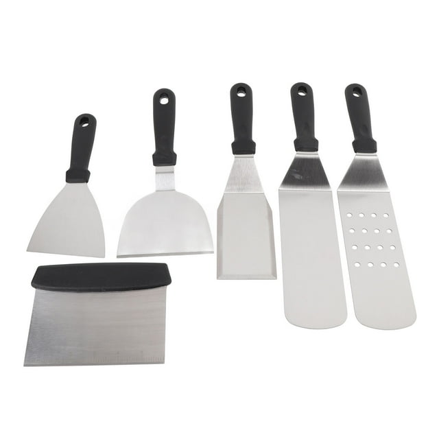 Griddle Accessories Kit, Easy To Clean Stainless Steel 13PCS Flat Top Griddle Tools for Camping