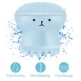 thumbnail image 4 of Lieonvis Facial Cleansing Brush Silicone Handheld Face Brush and Massager,Facial Deep Pore Face Brush Skin Care Makeup Tool,Octopus-Shaped Cleansing Brush for Exfoliating,Massage,Cleansing, 4 of 8