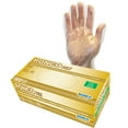 thumbnail image 1 of Ronco Poly, Clear Polyethylene Disposable Glove (10,000 gloves / case), 1 of 2