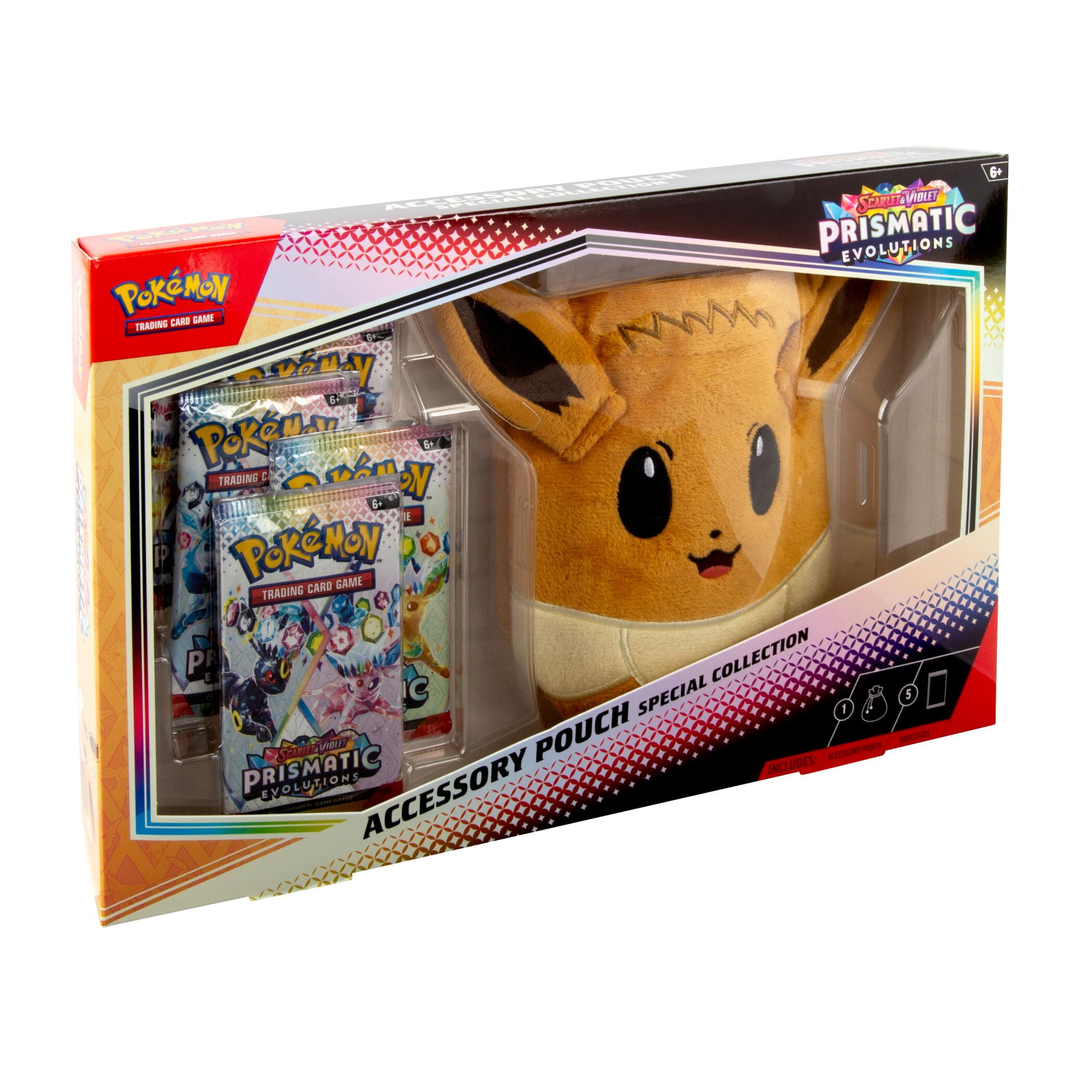 Pokemon TCG: Prismatic Evolutions Accessory Pouch Special Collection
