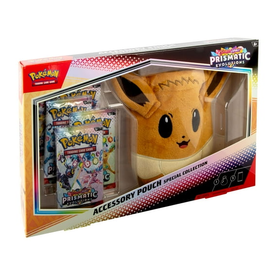 Pokemon TCG:  Prismatic Evolutions Accessory Pouch Special Collection