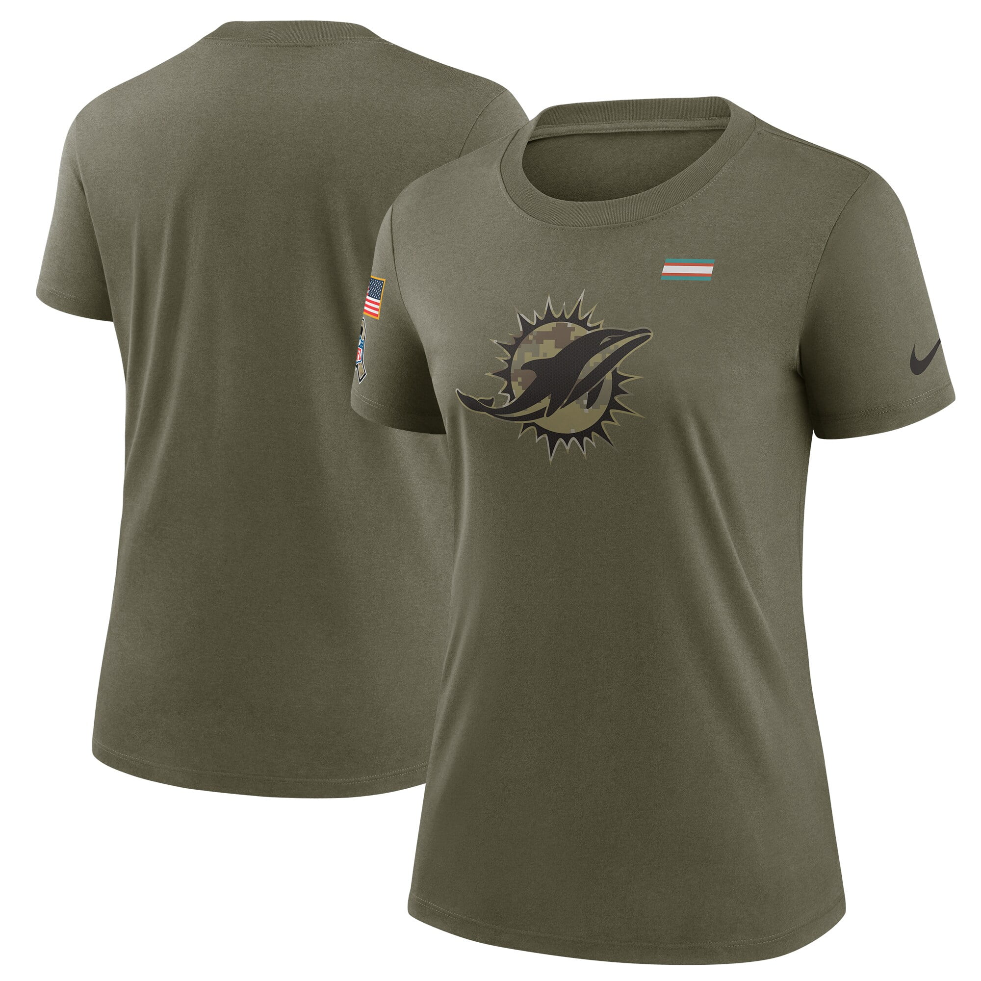 miami dolphins military shirt