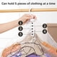 thumbnail image 4 of Bolsas de almacenamiento al vacío colgantes, bolsa reutilizable para guardar ropa de viaje, paquete de 1, ahorra espacio y tiene un cierre hermético para máxima compresión, ideal para, 4 of 8