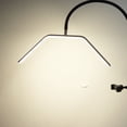 thumbnail image 3 of Ambiance Luxueuse, Lampe de Sol à Intensité Variable en Continu Lampe de Sol LED pour Extensions de Cils Art des Ongles Modes de Couleur Réglables et Col de Cygne Flexible, 3 of 7