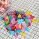 thumbnail image 1 of Confeti de color mixto, confeti de papel portátil cuadrado decorativo práctico para ceremonias para bodas para invitaciones, 1 of 7