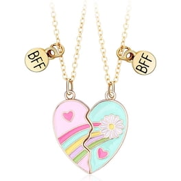 2-3Pcs Cute Magnetic Half Broken Heart Koala Panda Engraved