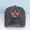 Black, variant on Anti-Crown Letter Embroidered Color Block Trucker Hat Unisex Adjustable Cotton Breathable Fashion Cap for Travel Daily Wear