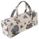 thumbnail image 4 of Qukaim Bolsa organizadora tejida para tejer agujas de tejer, tela de flores moradas, almacenamiento para el hogar, tijeras de acero inoxidable, costura, bolsa de maquillaje, tijeras de bordado, 4 of 5