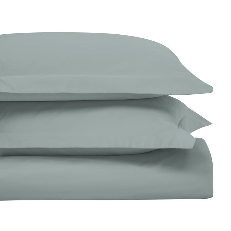 Superior 650 Thread Count Egyptian Cotton Duvet Cover Set, Teal, Full/ Queen