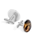 thumbnail image 3 of Elk Stylish Men Cufflink for Dress Shirts, Made of Stainless Steel, for Formal Occasions, 3 of 6