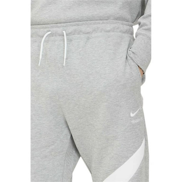 Men's Nike Gray/White Sportswear Swoosh Tech Fleece Pants - S 