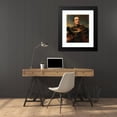 thumbnail image 4 of Gyula von Benczur 20x24 Black Modern Framed Museum Art Print Titled - Portrait of an Officer (1919), 4 of 5